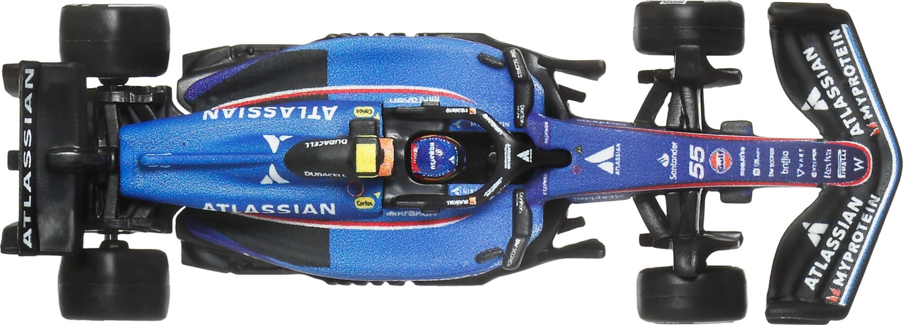 Колекційний болід Williams Carlos Sainz #55 Formula 1 Hot Wheels (JKD85) фото5