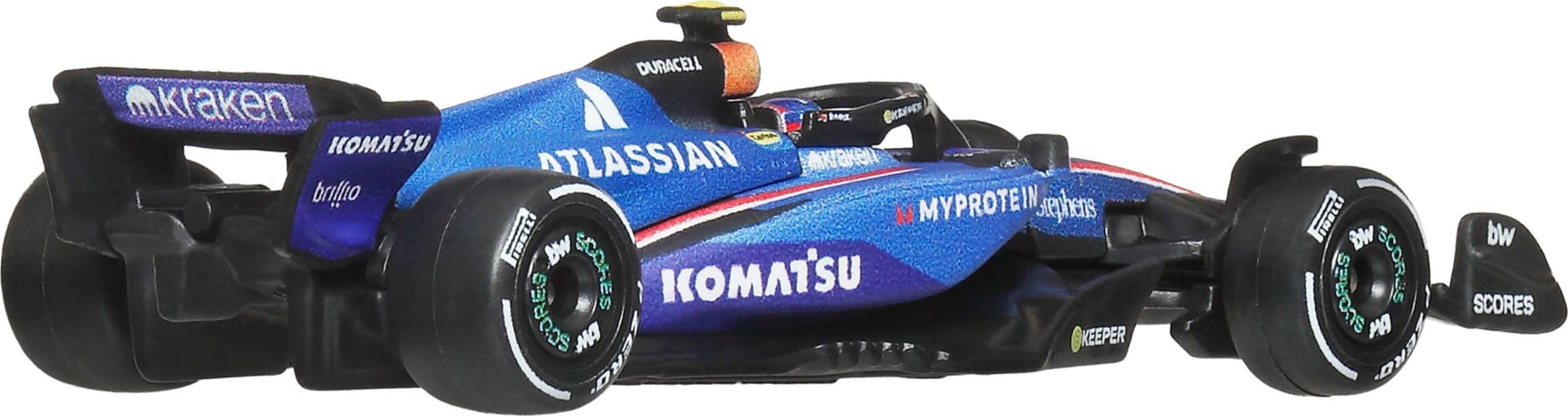 Колекційний болід Williams Carlos Sainz #55 Formula 1 Hot Wheels (JKD85) фото4