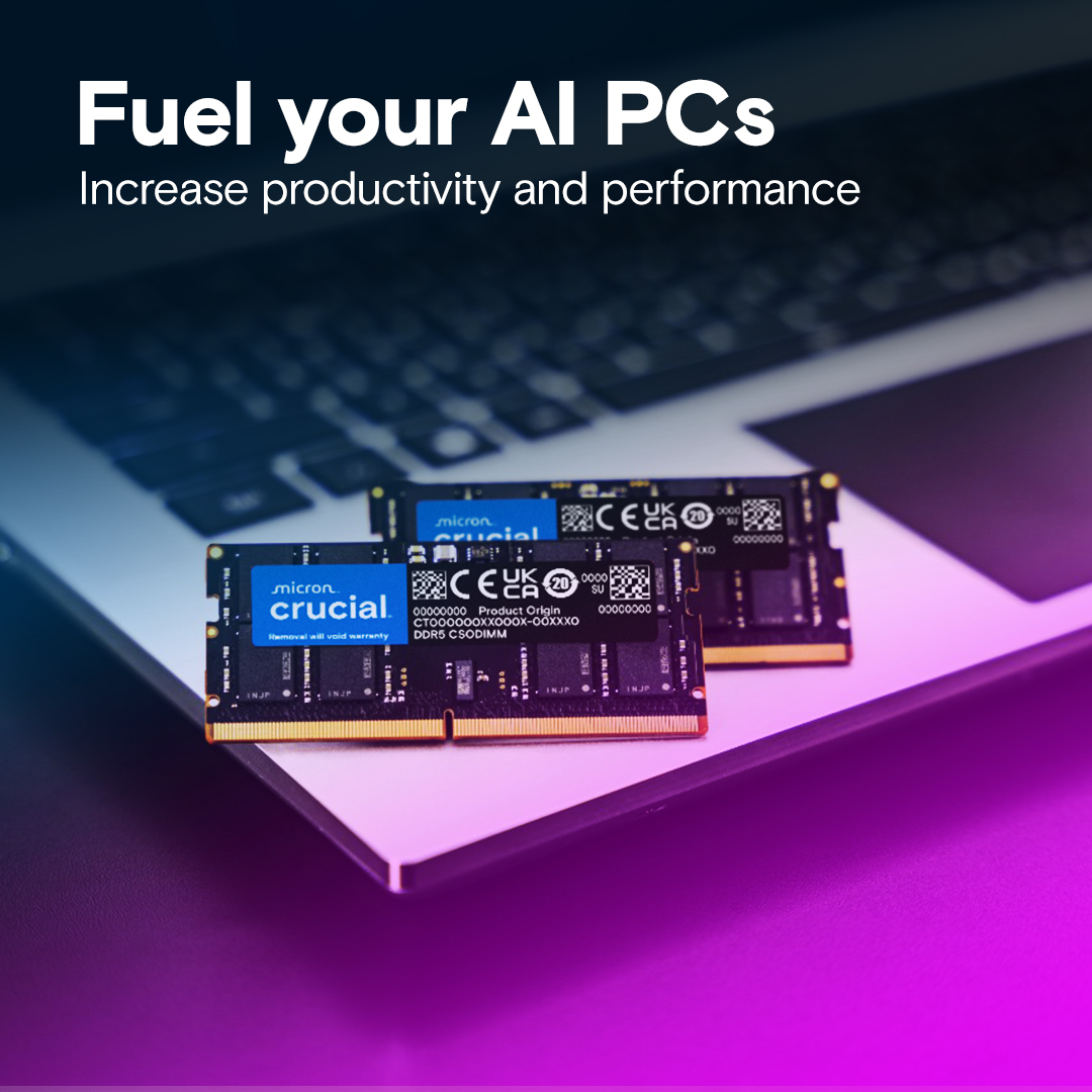 Пам`ять для ноутбука CRUCIAL PRO DDR5 6400 32GB (CT32G64C52CS5)фото