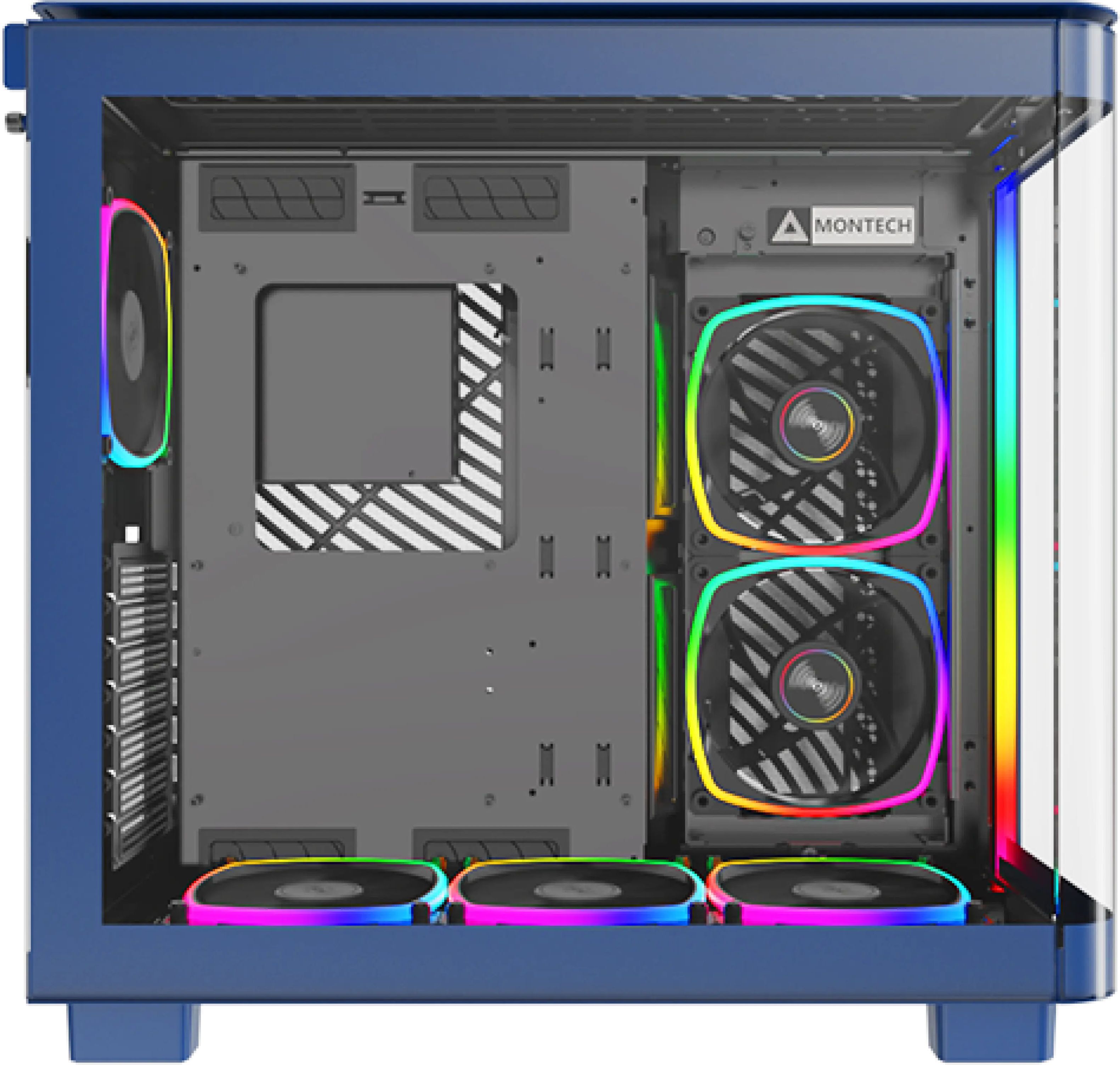 Корпус MONTECH ATX W/O PSU (KING 95 PRO (B))фото4