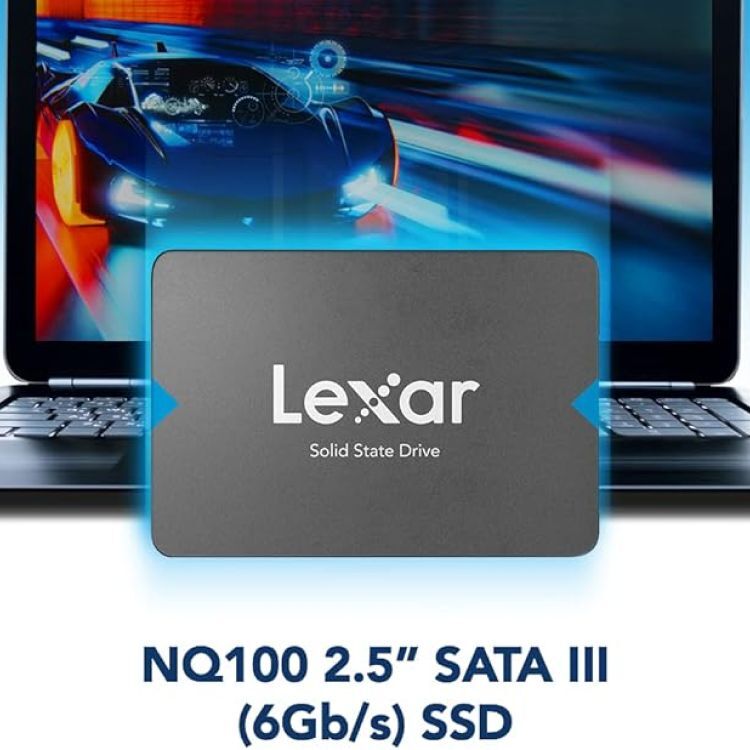 SSD накопитель LEXAR SATA2.5" 512GB 6GB/S NS100 (LNS100-512RB) фото 