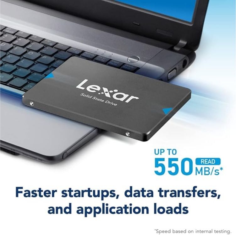 SSD накопитель LEXAR SATA2.5" 256GB 6GB/S NQ100 (LNQ100X256G-RNNNG)фото8