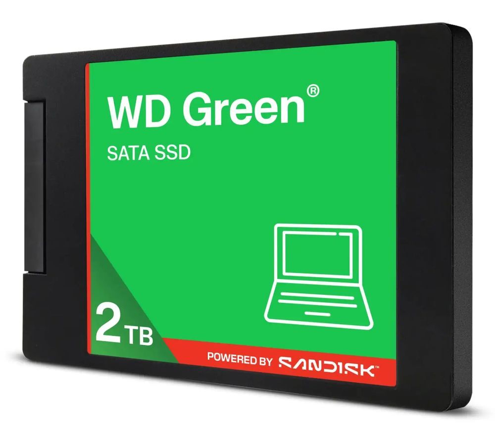 SSD накопитель SANDISK SATA 2.5" 2TB 545MB/S GRN (WDS200T5G0A-00CPT0) фото