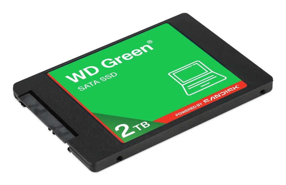 SSD накопитель SANDISK SATA 2.5" 2TB 545MB/S GRN (WDS200T5G0A-00CPT0) фото