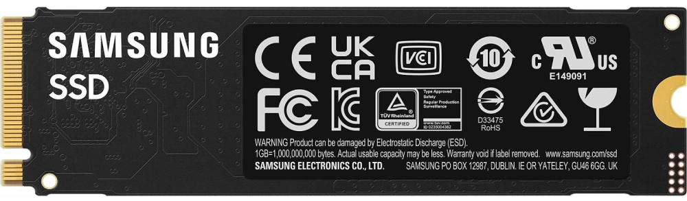 SSD Накопичувач SAMSUNG M.2 1TB PCIe 4.0 990EVO PLUS (MZ-V9S1T0BW) фото2