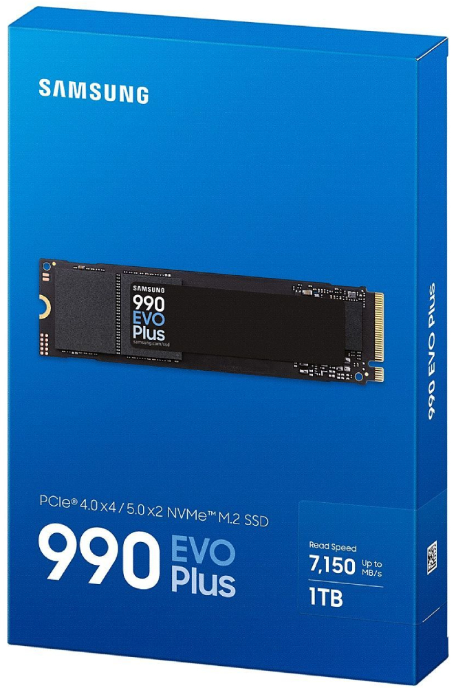 SSD Накопичувач SAMSUNG M.2 1TB PCIe 4.0 990EVO PLUS (MZ-V9S1T0BW) фото3