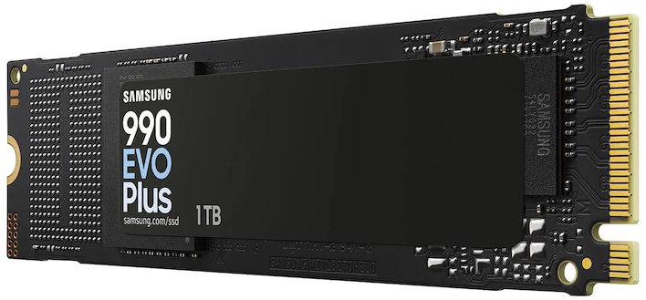 SSD Накопичувач SAMSUNG M.2 1TB PCIe 4.0 990EVO PLUS (MZ-V9S1T0BW) фото3