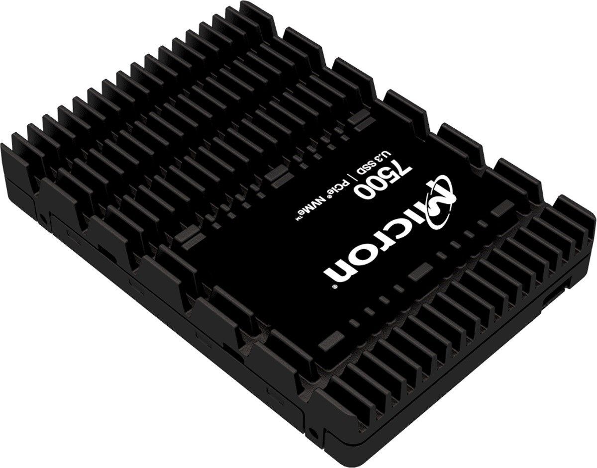 SSD накопитель MICRON U.3 NVMe 960GB 7500 PRO (MTFDKCC960TGP-1BK1DABYYR) фото 