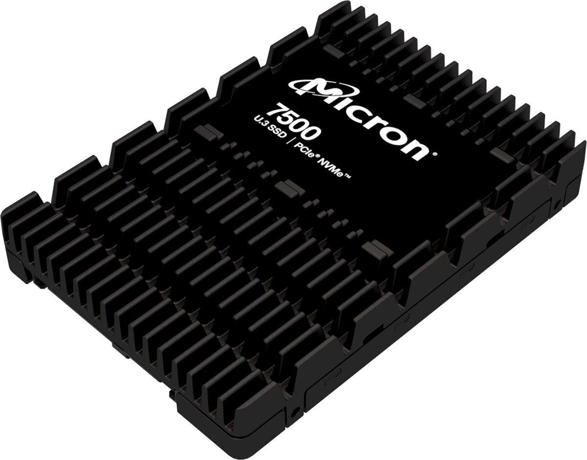 SSD накопитель MICRON U.3 NVMe 960GB 7500 PRO (MTFDKCC960TGP-1BK1DABYYR) фото 