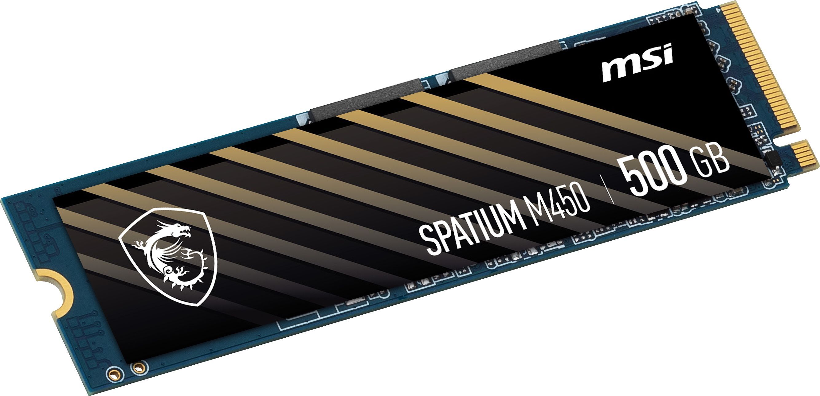 SSD накопитель MSI G4 M.2 NVMe 500GB SPATIUM M450 (S78-440K380-P83) фото 