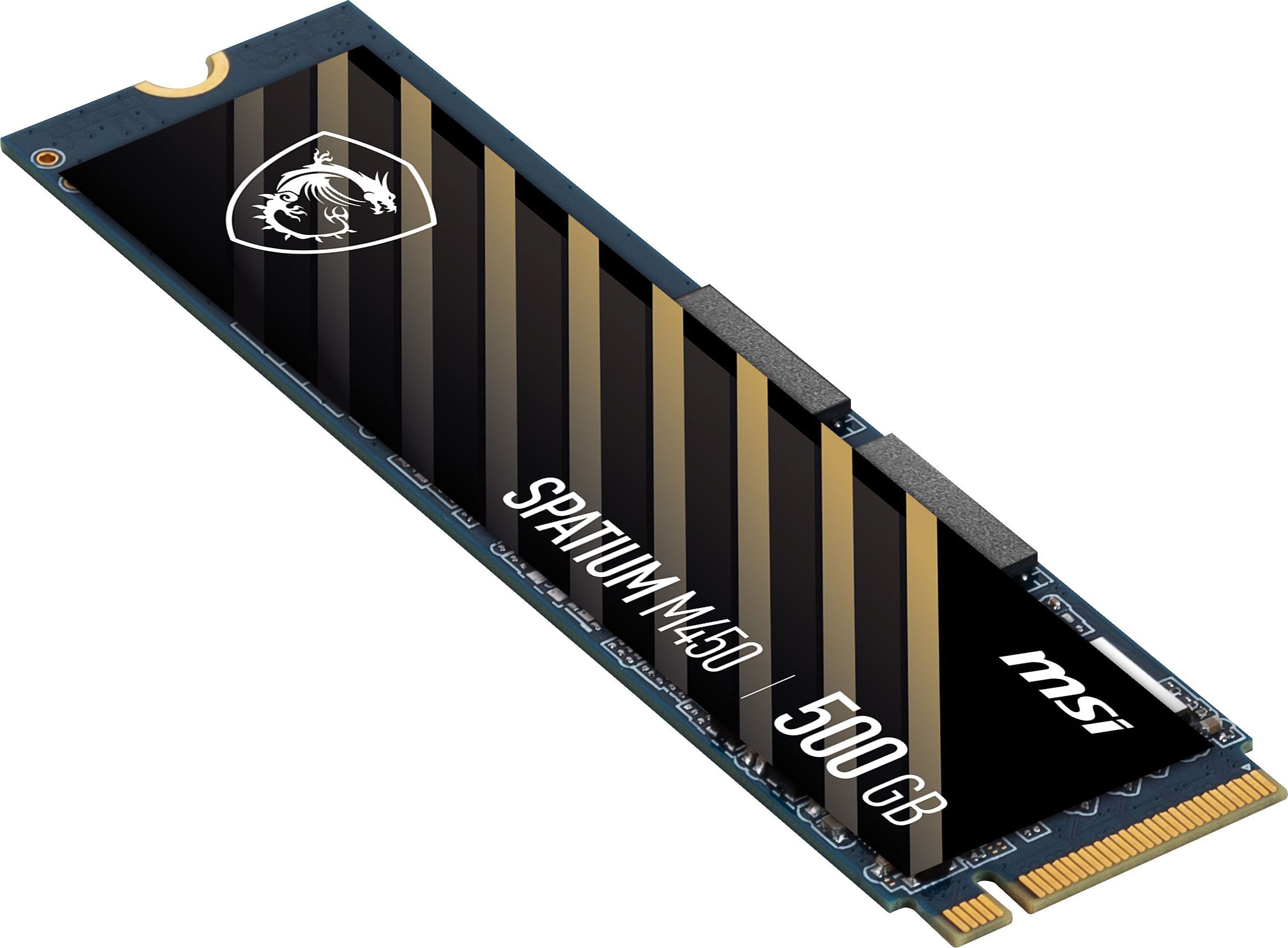 SSD накопитель MSI G4 M.2 NVMe 500GB SPATIUM M450 (S78-440K380-P83) фото 