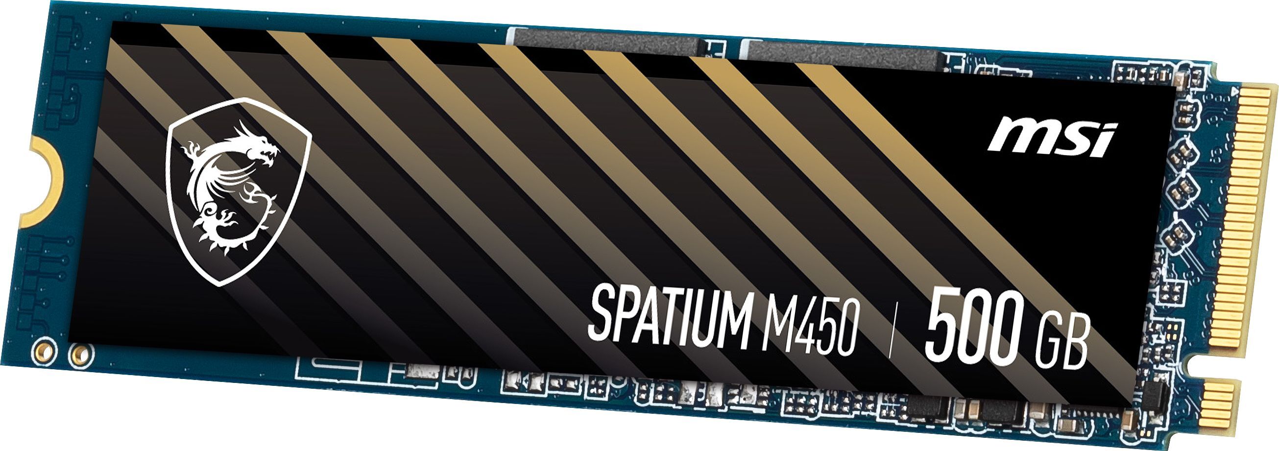 SSD накопитель MSI G4 M.2 NVMe 500GB SPATIUM M450 (S78-440K380-P83) фото 