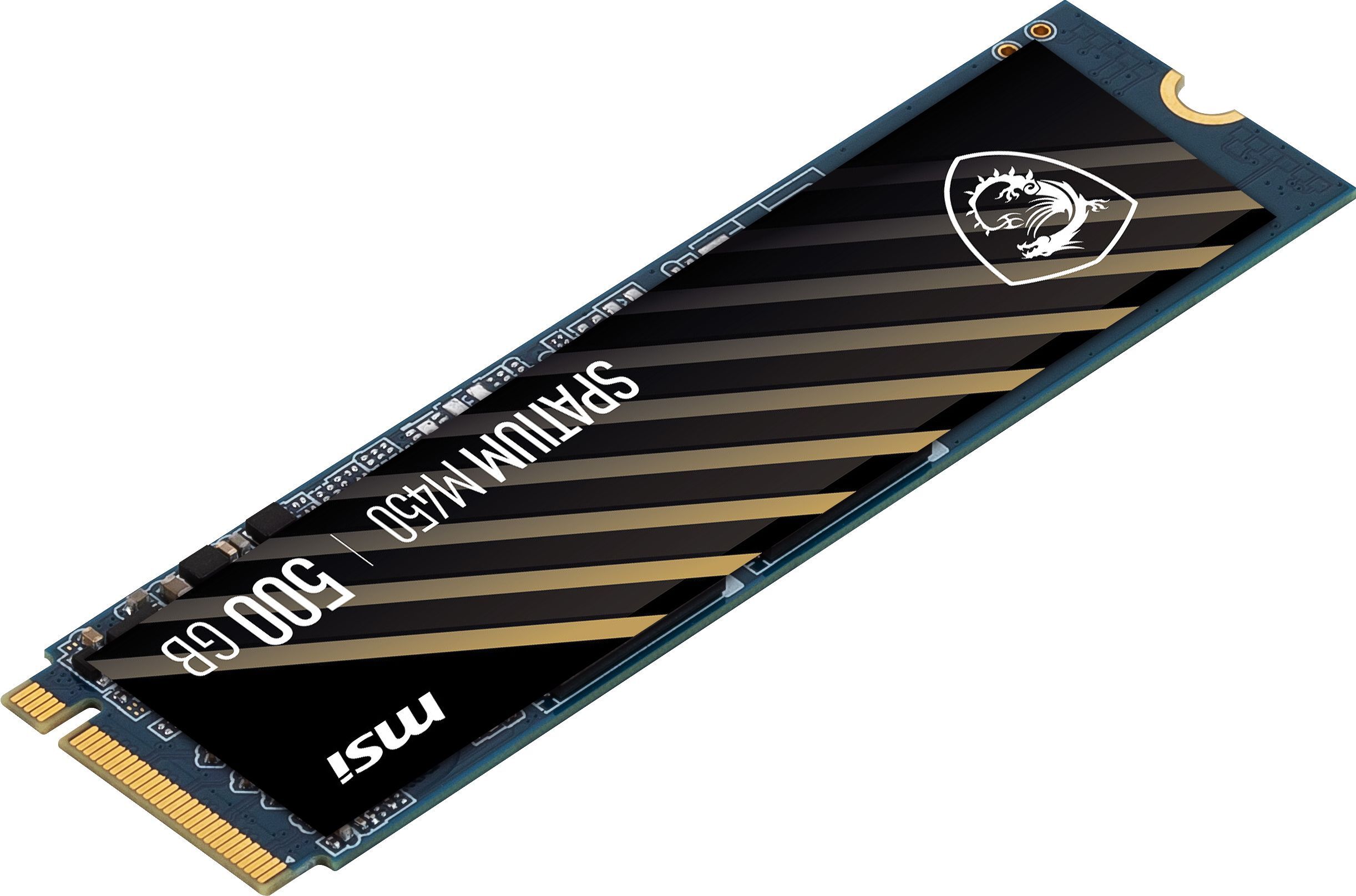 SSD накопитель MSI G4 M.2 NVMe 500GB SPATIUM M450 (S78-440K380-P83) фото 
