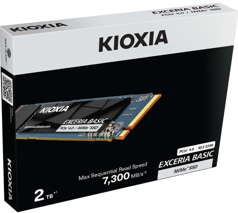 SSD накопитель KIOXIA G4 M.2 NVME 2TB (LSF10Z002TG8) фото2