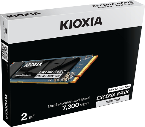SSD Накопичувач KIOXIA G4 M.2 NVME 2TB (LSF10Z002TG8) фото