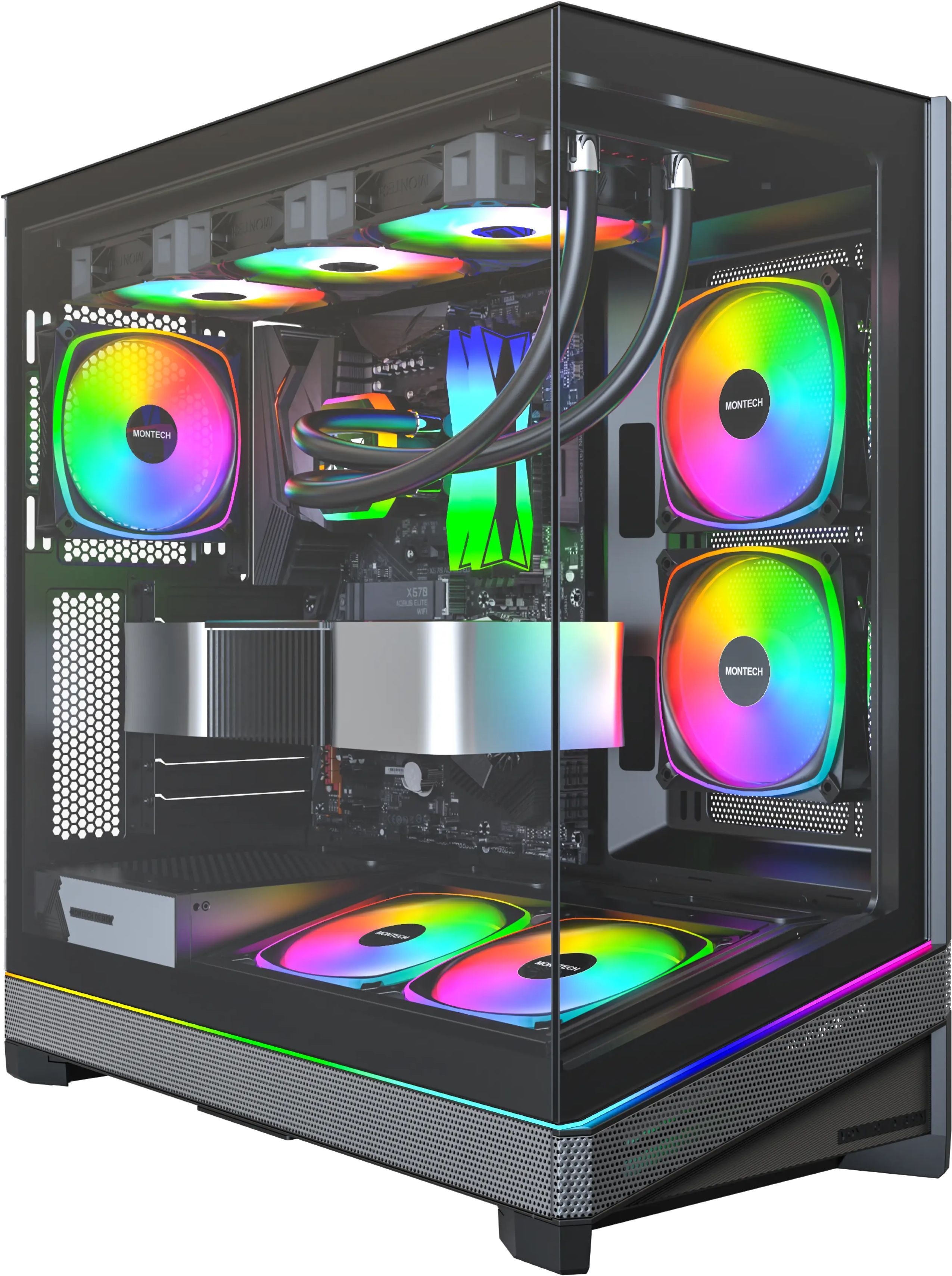 Корпус MONTECH ATX W/O PSU BLACK SKY 3 (SKY 3 (B)) фото 7