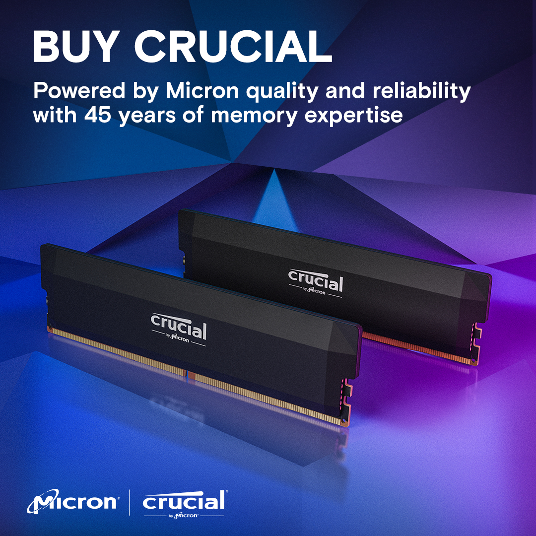 Пам'ять для ПК Crucial Pro DDR5 6000 32GB (2x16GB) (CP2K16G60C36U5B)фото6