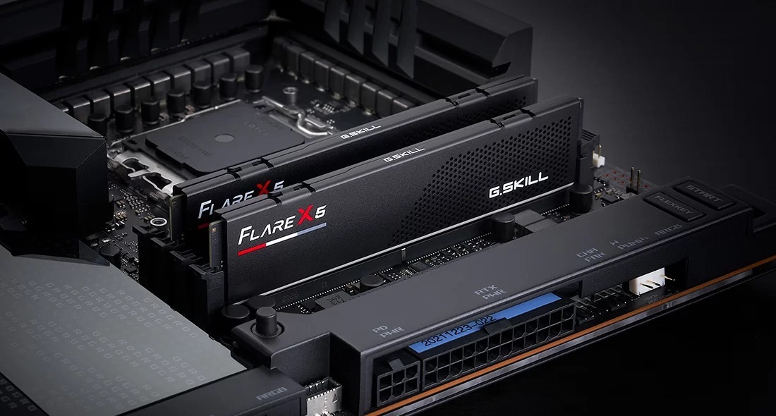 Память для ПК G.SKILL DDR5 6000 32GB (2x16GB) Flare X5 Black (F5-6000J3036F16GX2-FX5) фото 