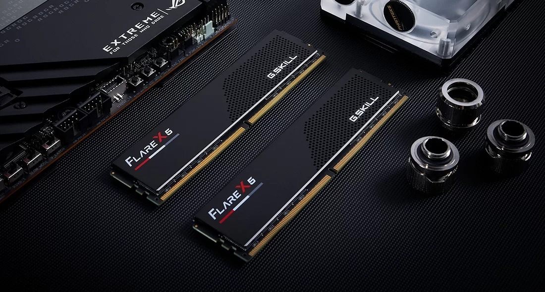 Память для ПК G.SKILL DDR5 6000 32GB (2x16GB) Flare X5 Black (F5-6000J3036F16GX2-FX5) фото 