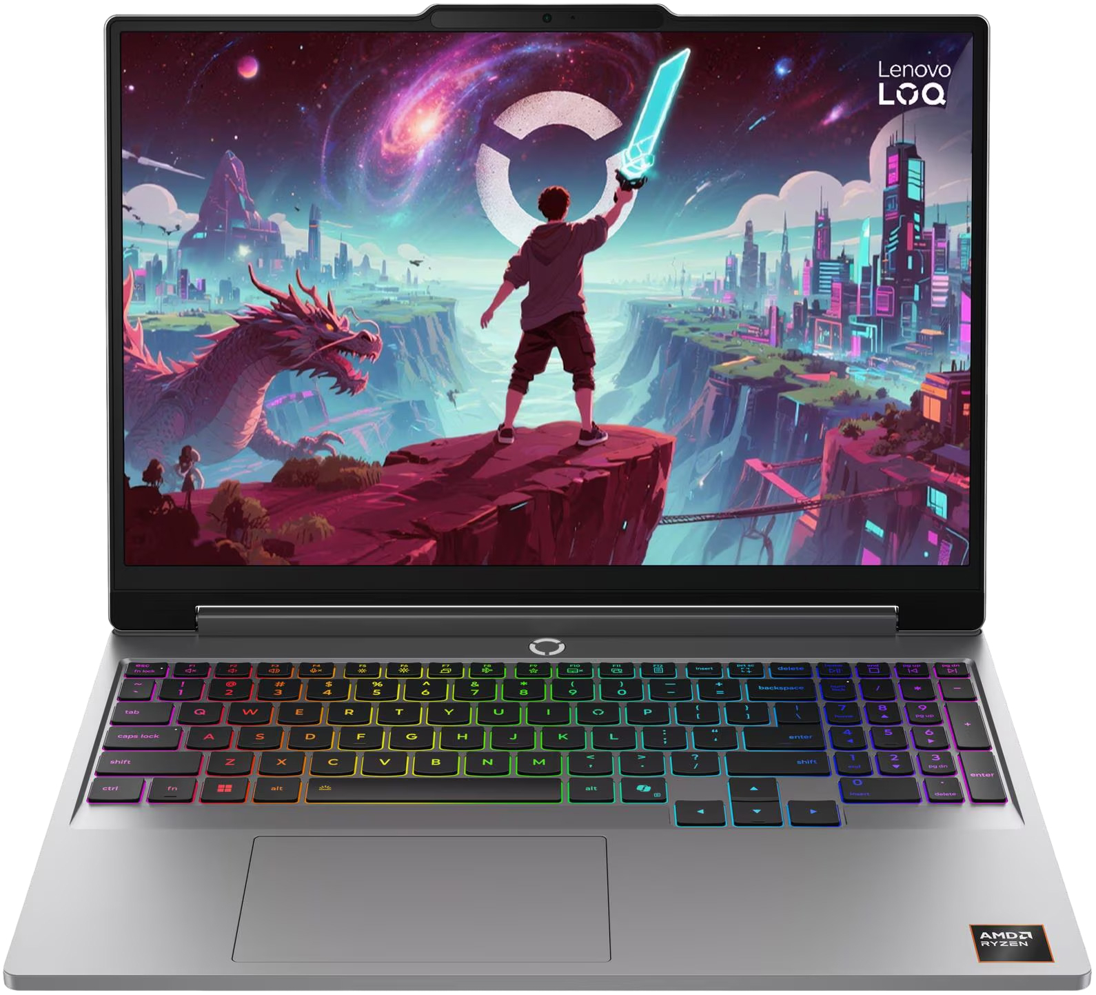 Ноутбук LENOVO LOQ 5AHP11 Luna Grey (83TN0048RA)фото2