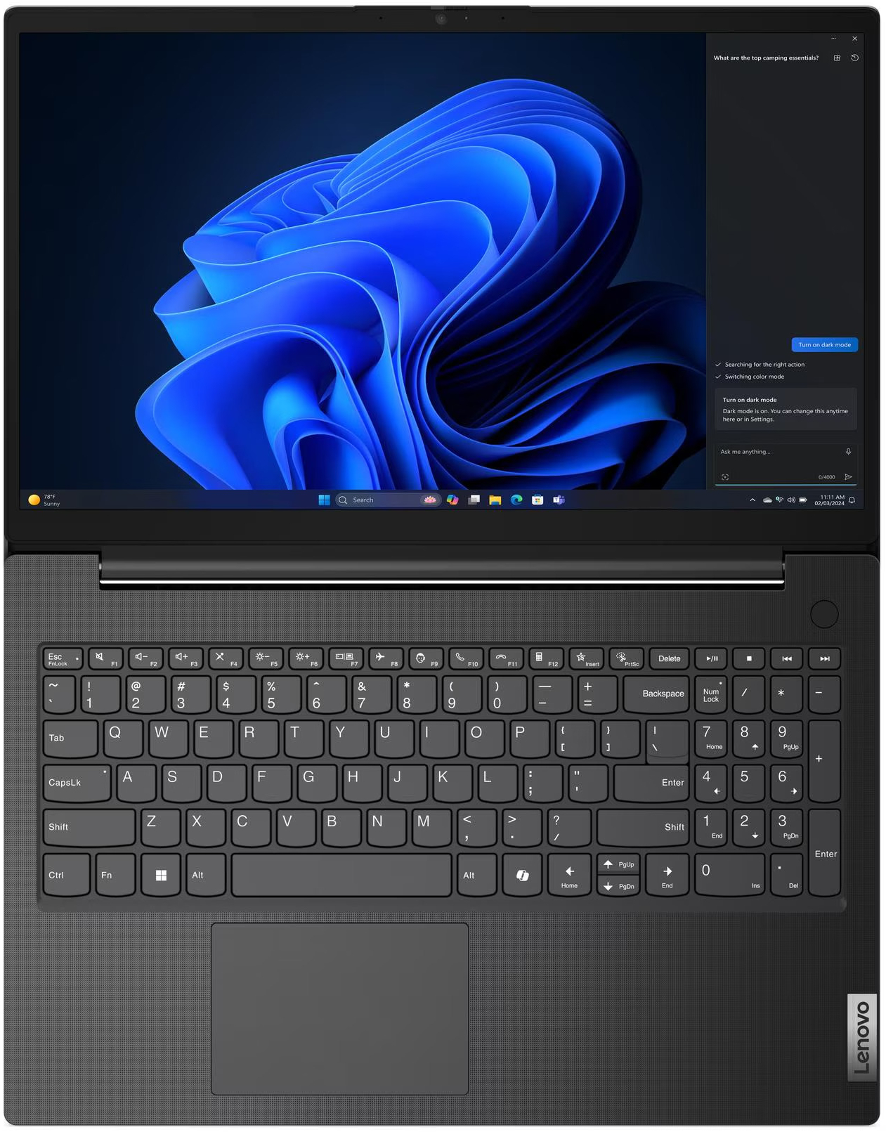 Ноутбук LENOVO V15 G6 ARP Business Black (83UU0027RA)фото4