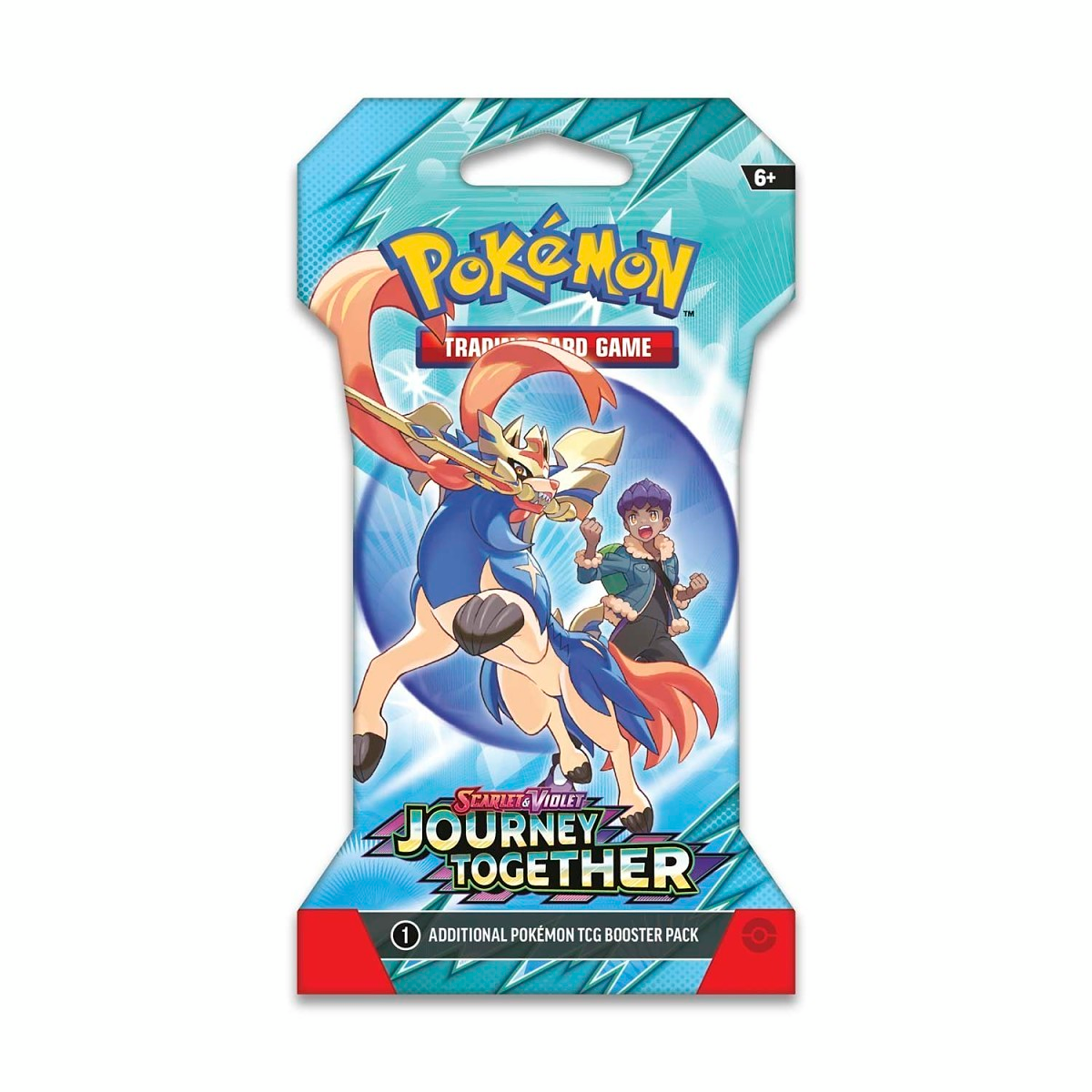 Колекционная карточная игра Pokemon: Journey Together Sleeved Booster, бустер пак (1 шт) (196214108264) фото 