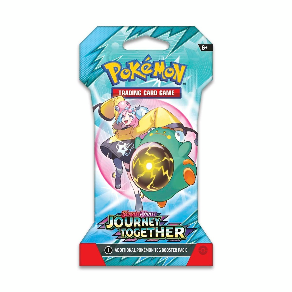 Колекционная карточная игра Pokemon: Journey Together Sleeved Booster, бустер пак (1 шт) (196214108264) фото 