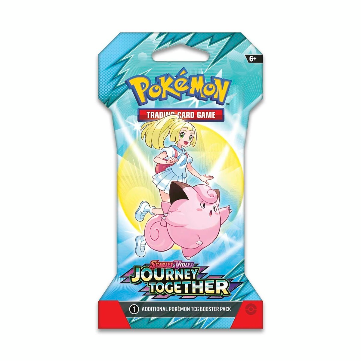 Колекционная карточная игра Pokemon: Journey Together Sleeved Booster, бустер пак (1 шт) (196214108264) фото 