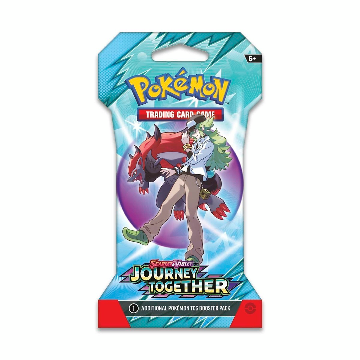 Колекционная карточная игра Pokemon: Journey Together Sleeved Booster, бустер пак (1 шт) (196214108264) фото 