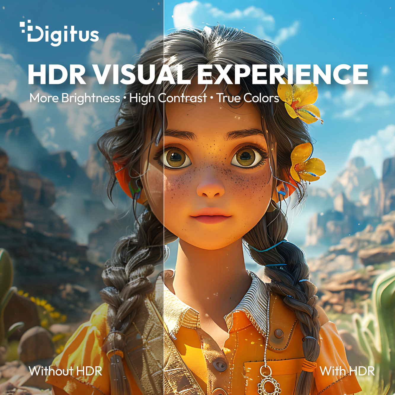 Кабель DIGITUS HDMI UHD 8K, AOC hybrid-fiber, type A M/M, 50м, черный (AK-330126-500-S) фото 2