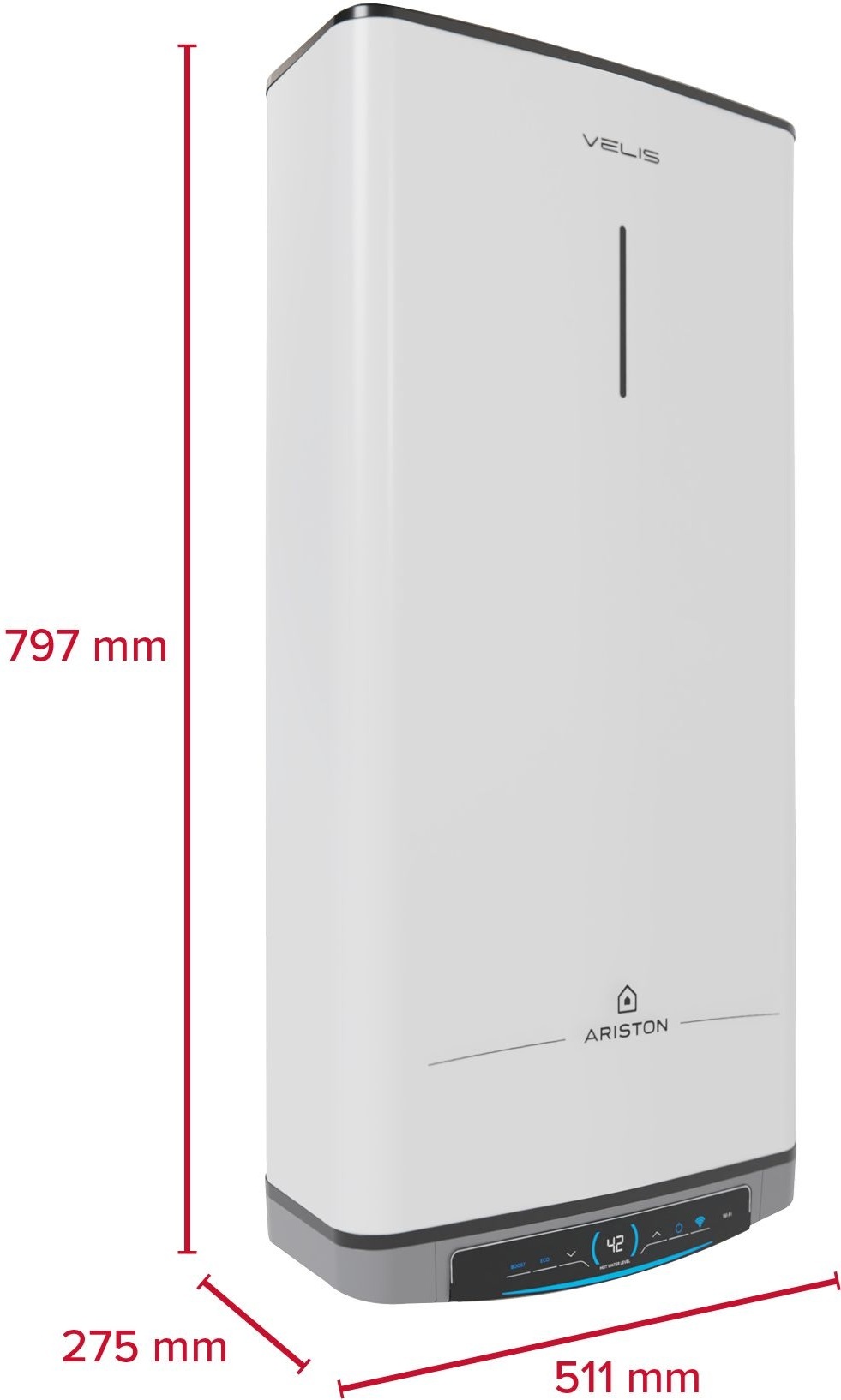 Бойлер Ariston Velis Dune WIFI 50 EU (4018000)фото3