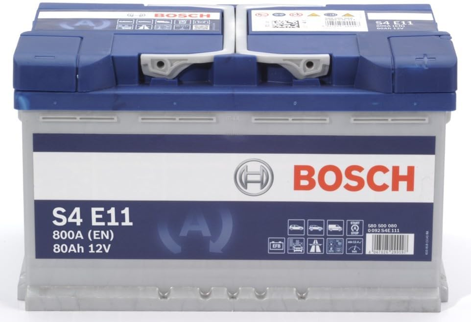 Аккумулятор Bosch S4 12 В 80 А·ч 800 А R+ (0 092 S4E 111) фото
