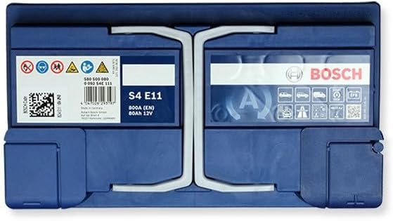 Аккумулятор Bosch S4 12 В 80 А·ч 800 А R+ (0 092 S4E 111) фото