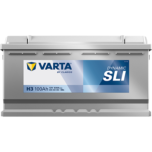 Акумулятор Varta Dynamic SLI 12В 100Аг 830А R+ (600402083) фото 