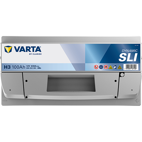 Акумулятор Varta Dynamic SLI 12В 100Аг 830А R+ (600402083) фото 