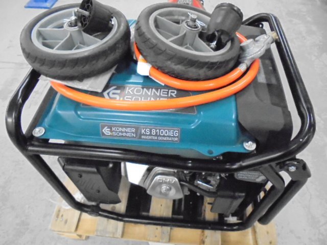 Генератор газо-бензиновий інверторний Konner&Sohnen KS8100IEG, 230В, 8кВт(KS8100IEG)фото3