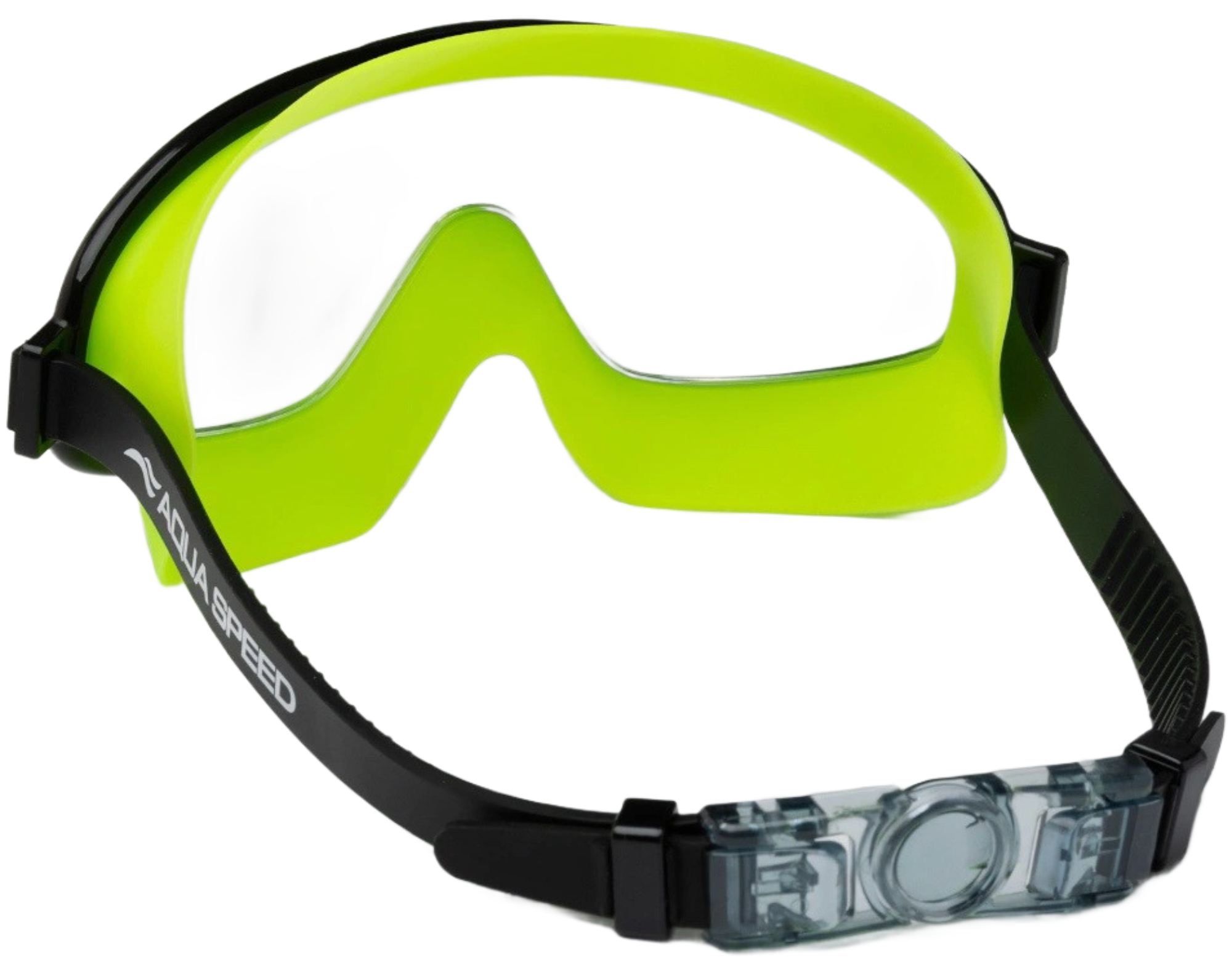Окуляри для плавання Aqua Speed Tivano жовто-чорний (235-38) (5908217692450) фото