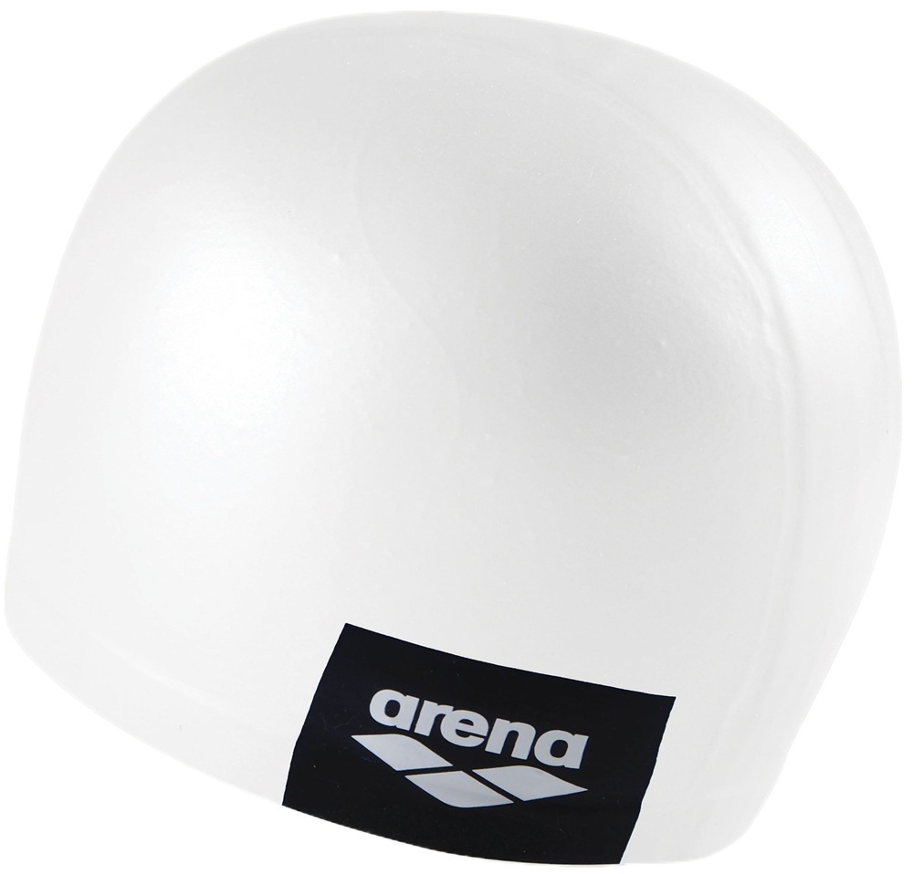 Шапочка для плавания Arena Logo Moulded Cap белый (001912-200) (3468336113615) фото 