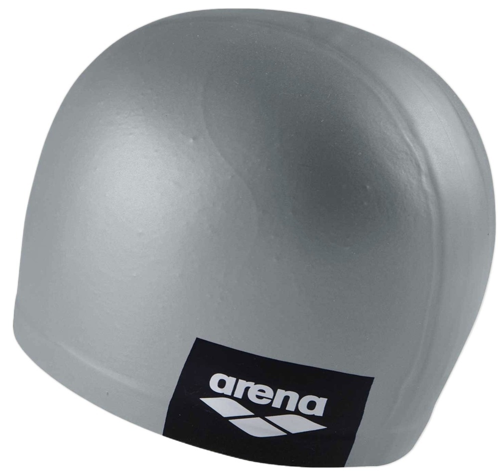 Шапочка для плавания Arena Logo Moulded Cap серый (001912-202) (3468336113653) фото 3