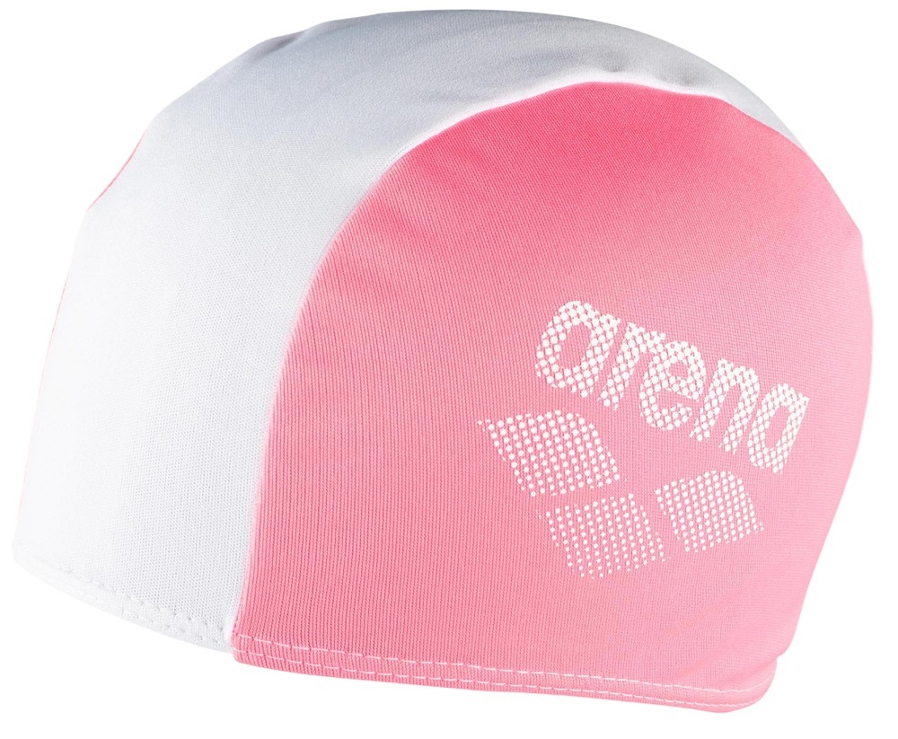 Шапочка для плавания Arena Polyester II Jr неоново-розово-белый (002468-910) (3468336217887) фото 2