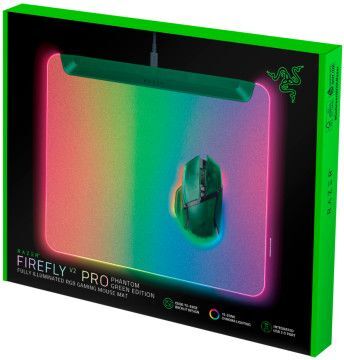 Игровая поверхность Razer Firefly V2 Pro Phantom Green Edition (RZ02-04920300-R3M1) фото 