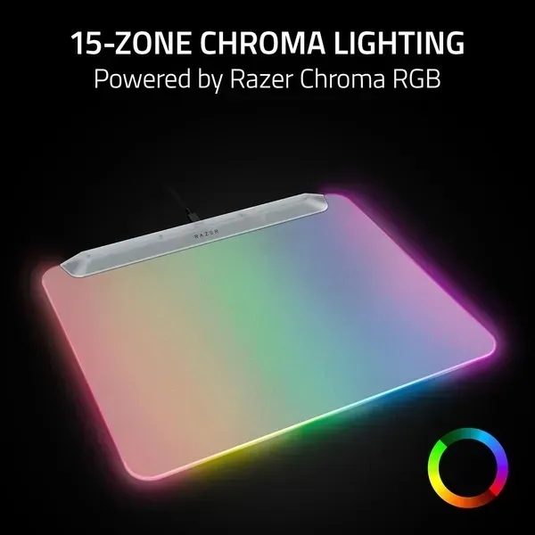 Ігрова поверхня Razer Firefly V2 Pro Phantom White Edition (RZ02-04920400-R3M1)фото6