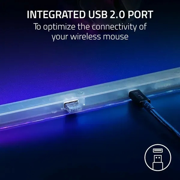 Ігрова поверхня Razer Firefly V2 Pro Phantom White Edition (RZ02-04920400-R3M1)фото8