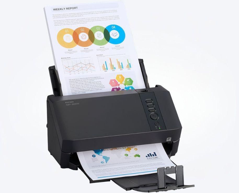 Документ-сканер FUJITSU Ricoh SP-2230N (PA03880-B101) фото4