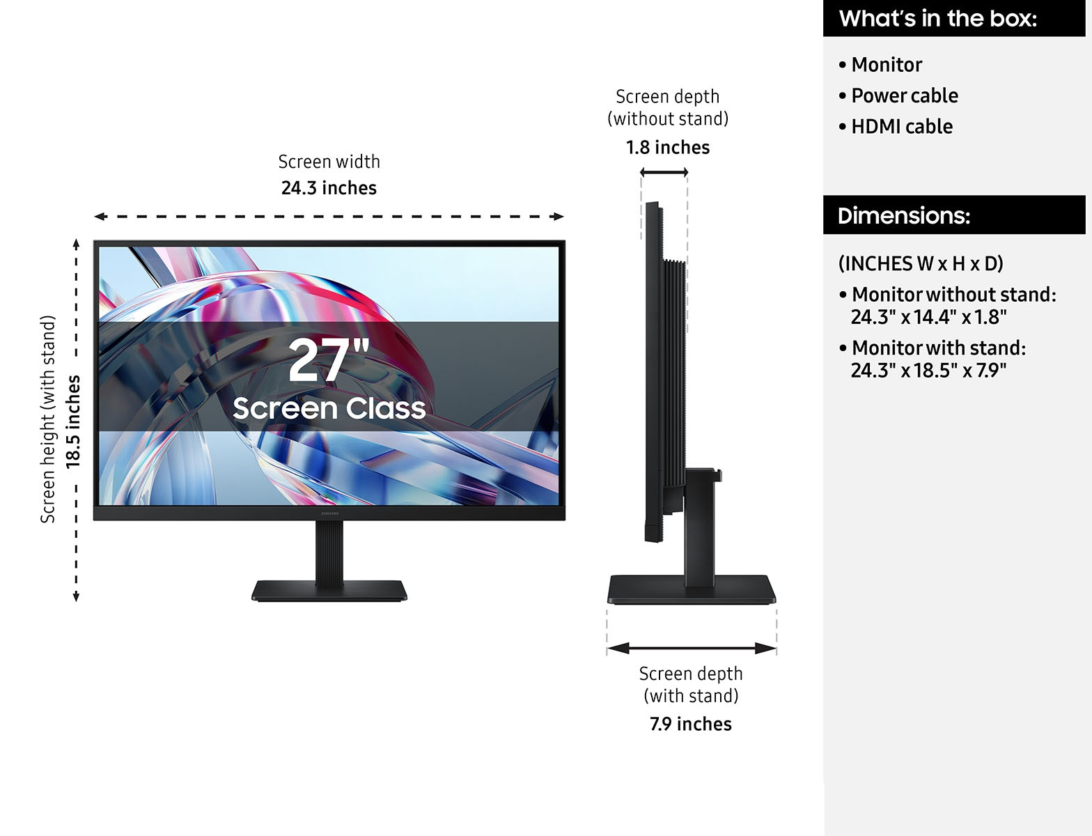 Монітор 27'' SAMSUNG ViewFinity S7 (LS27H700EAIXUA)фото7