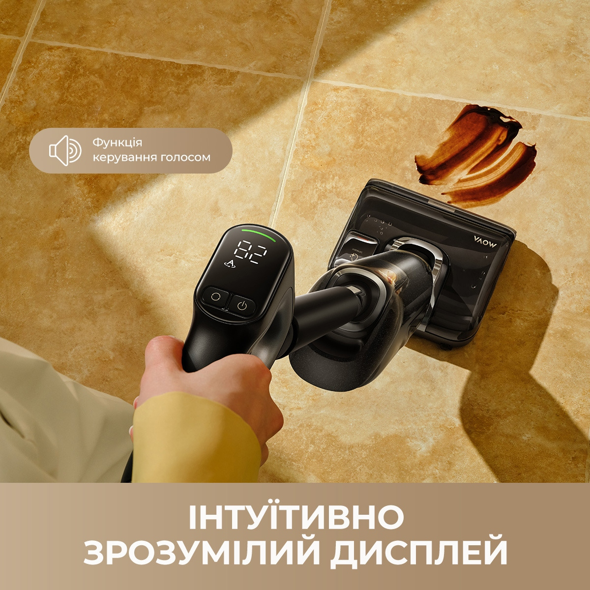 Моющий аккумуляторный пылесос Mova M50 Ultra (HMH28A) фото 6