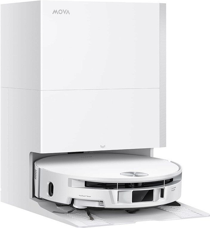 Робот-пылесос моющий Mova S70 Roller White (RLZ12SE-Wh) фото 6