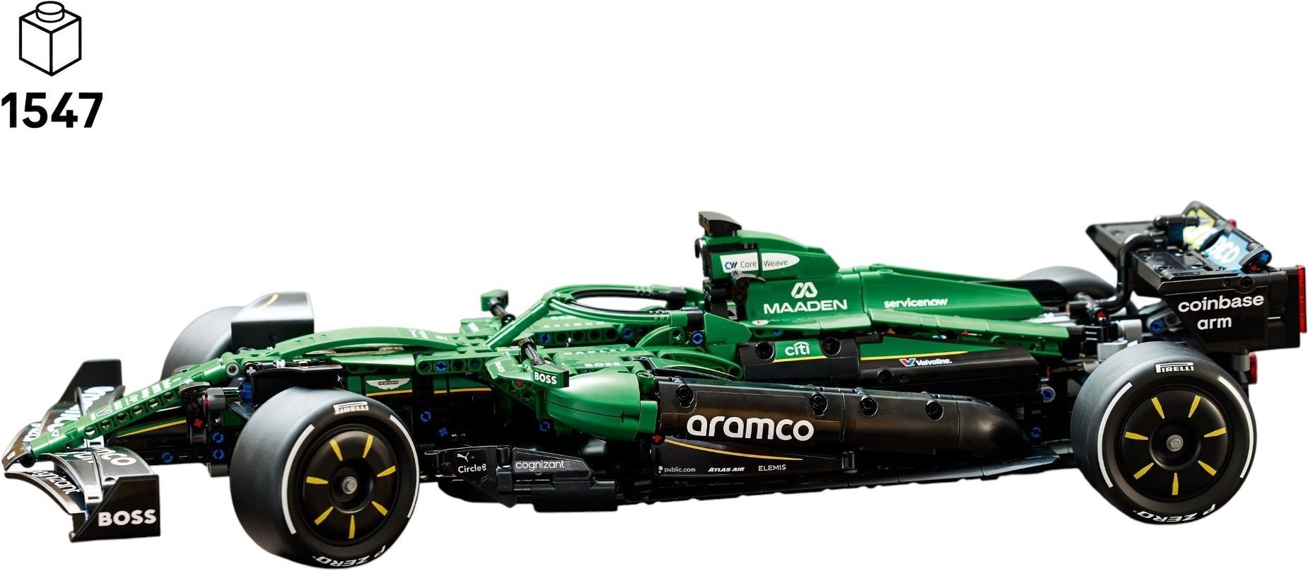 LEGO 42240 Technic Автомобиль Формулы-1 Aston Martin Aramco AMR25 фото 