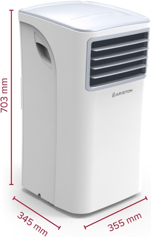 Комплект Мобильный кондиционер Ariston Mobis 9 3381429 + Вентилятор ARDESTO FT-M75BG фото 5