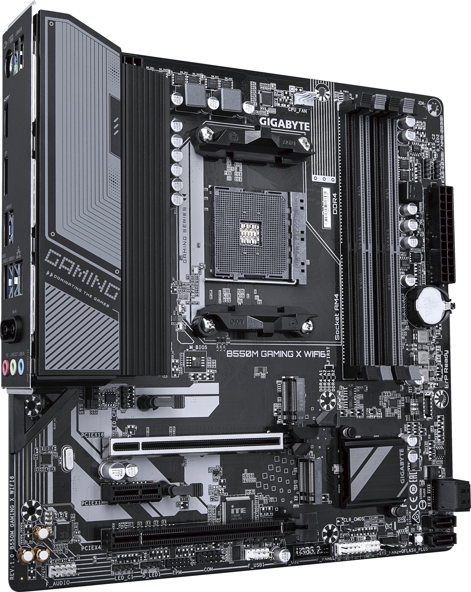 Материнская плата GIGABYTE B550M GAMING X WIFI6 (B550M GAMING X WIFI6) фото3